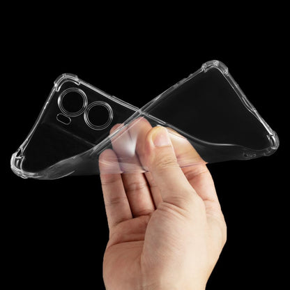 Funda para Motorola Moto G06, Techsuit, Antigolpes Transparente, Transparente