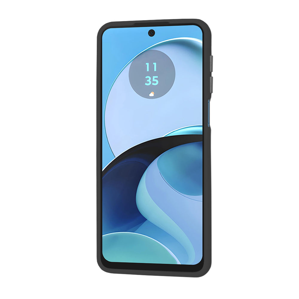 Funda para Motorola Moto G14, Techsuit, HaloFrost, Negra