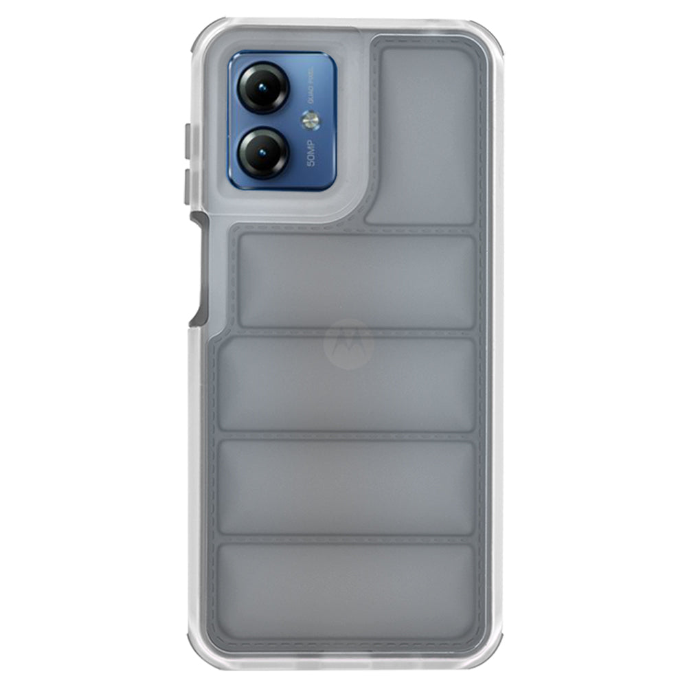 Funda para Motorola Moto G14, Techsuit, Wave Shield, Negra