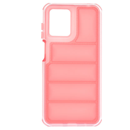 Funda para Motorola Moto G14, Techsuit, Wave Shield, Roja
