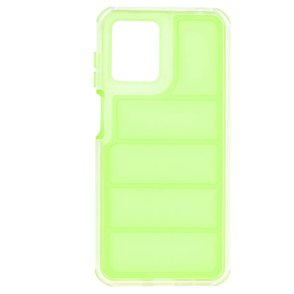 Funda para Motorola Moto G14, Techsuit, Wave Shield, Verde