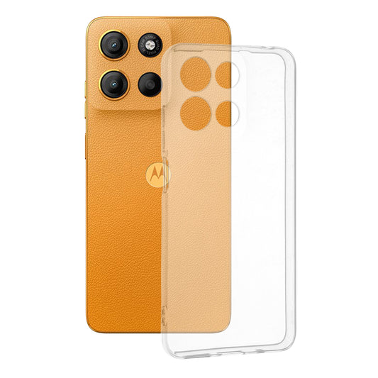 Funda para Motorola Moto G15 / G15 Power, Techsuit, Clara, Transparente