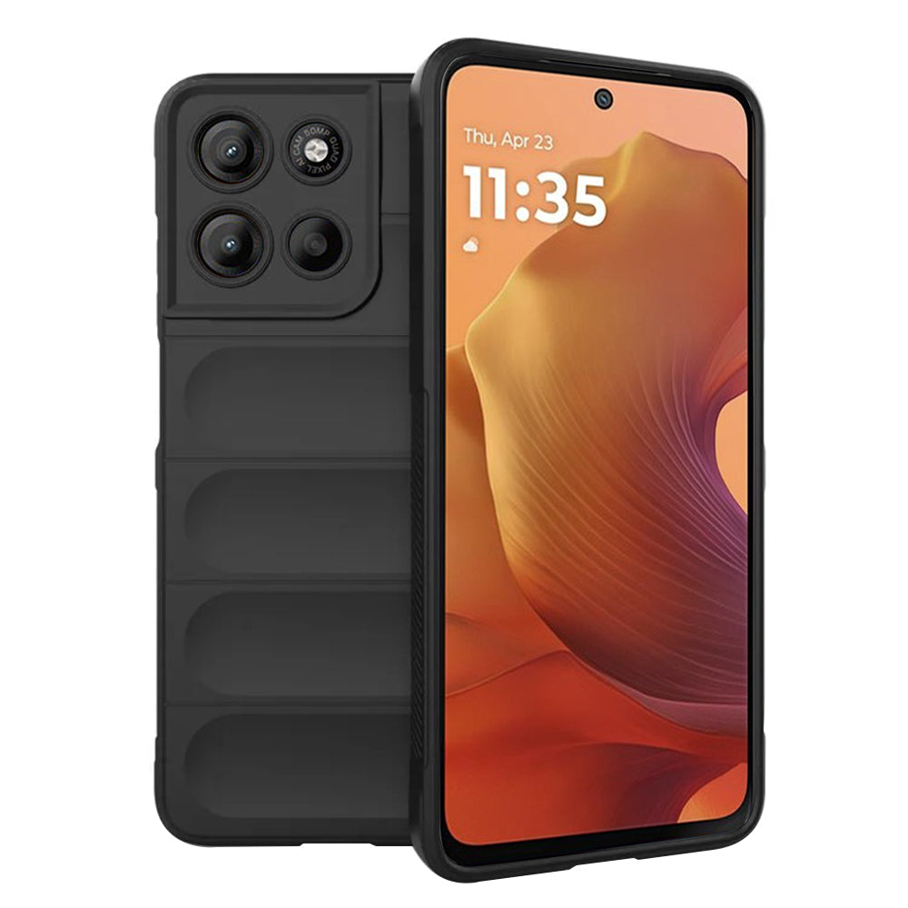 Funda para Motorola Moto G15 / G15 Power, Techsuit, Magic Shield, Negra