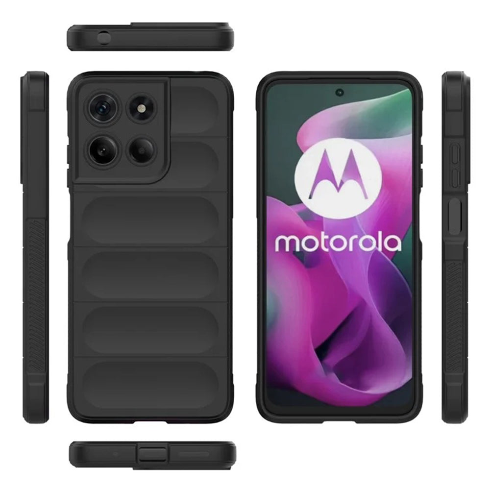 Funda para Motorola Moto G15 / G15 Power, Techsuit, Magic Shield, Negra