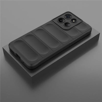 Funda para Motorola Moto G15 / G15 Power, Techsuit, Magic Shield, Negra