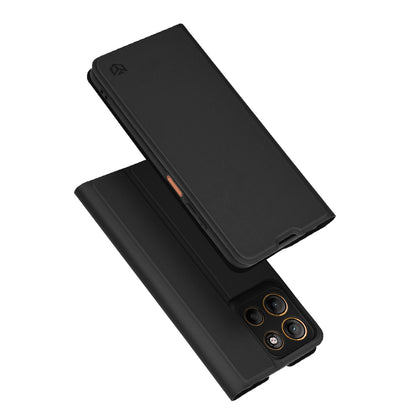 Funda para Motorola Moto G15 / G15 Power, Techsuit, Magskin Book, Negra