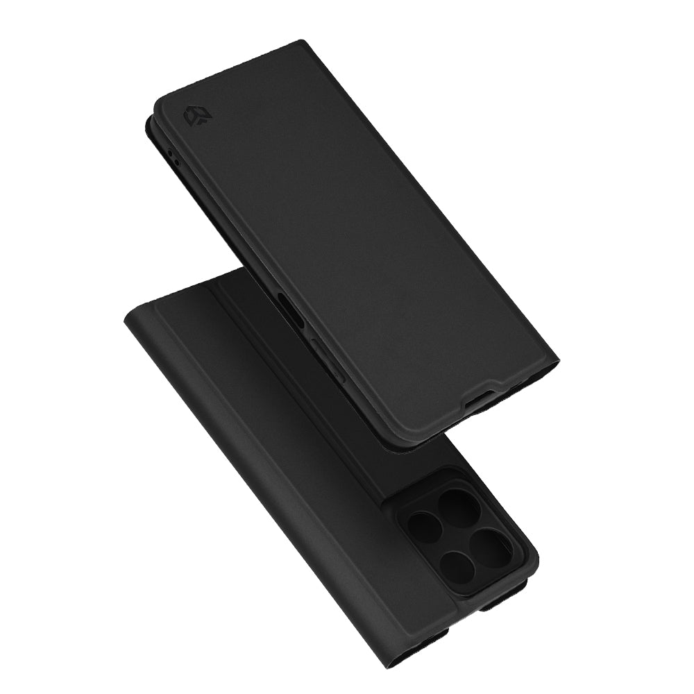 Funda para Motorola Moto G15 / G15 Power, Techsuit, Magskin Book, Negra