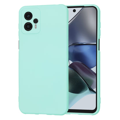 Funda para Motorola Moto G23, Techsuit, SoftFlex, Turquesa
