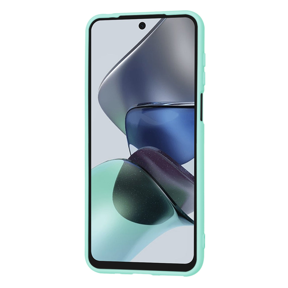 Funda para Motorola Moto G23, Techsuit, SoftFlex, Turquesa