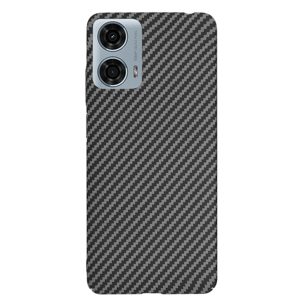 Funda para Motorola Moto G24 Power, Techsuit, Carbonite FiberShell, Negra