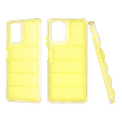 Funda para Motorola Moto G24 Power, Techsuit, Wave Shield, Amarilla