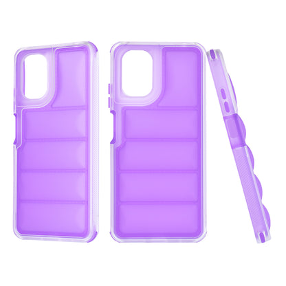 Funda para Motorola Moto G24 Power, Techsuit, Wave Shield, Morado