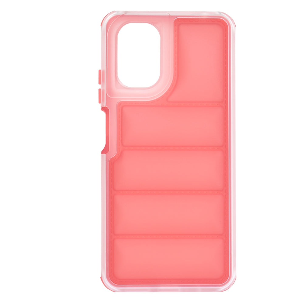 Funda para Motorola Moto G24 Power, Techsuit, Wave Shield, Roja
