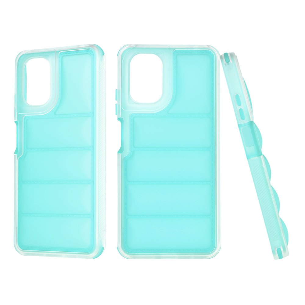 Funda para Motorola Moto G24 Power, Techsuit, Wave Shield, Turquesa