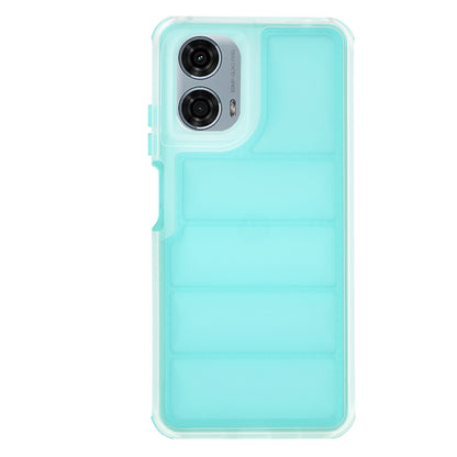Funda para Motorola Moto G24 Power, Techsuit, Wave Shield, Turquesa