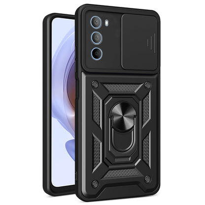 Funda para Motorola Moto G31 / G41, Techsuit, CamShield, Negra