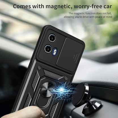 Funda para Motorola Moto G31 / G41, Techsuit, CamShield, Negra