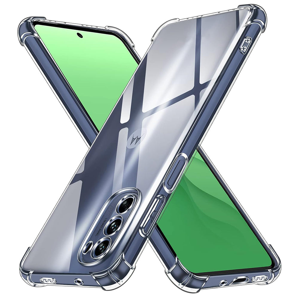 Funda para Motorola Moto G31 / G41, Techsuit, Transparente a prueba de golpes