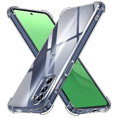 Funda para Motorola Moto G31 / G41, Techsuit, Transparente a prueba de golpes