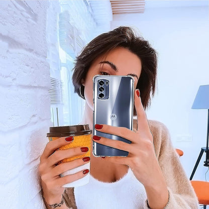 Funda para Motorola Moto G31 / G41, Techsuit, Transparente a prueba de golpes