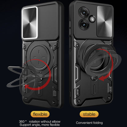 Case for Motorola Moto G35, Techsuit, CamGuard Pro, Rose Gold