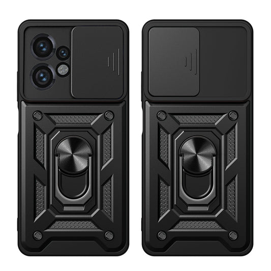 Funda para Motorola Moto G45 / G34, Techsuit, CamShield, Negra