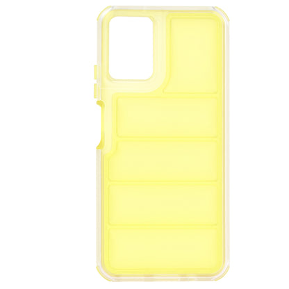 Funda para Motorola Moto G45 / G34, Techsuit, Wave Shield, Amarilla