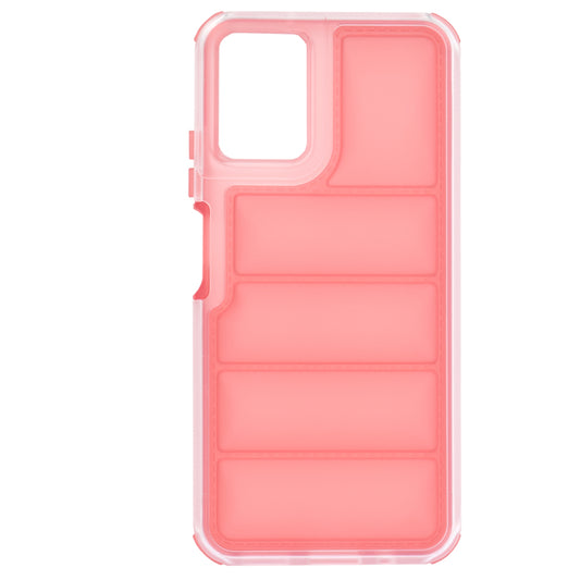 Funda para Motorola Moto G45 / G34, Techsuit, Wave Shield, Roja