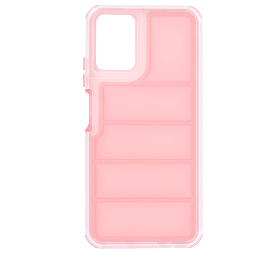 Funda para Motorola Moto G45 / G34, Techsuit, Wave Shield, Rosa
