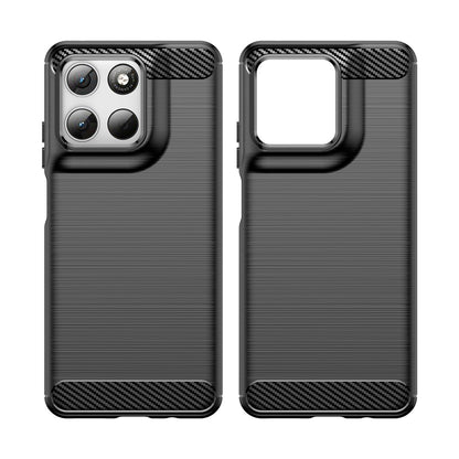 Funda para Motorola Moto G47 / G37 Power / G37 / G67 Power / G57 Power, Techsuit, Carbono, Negra