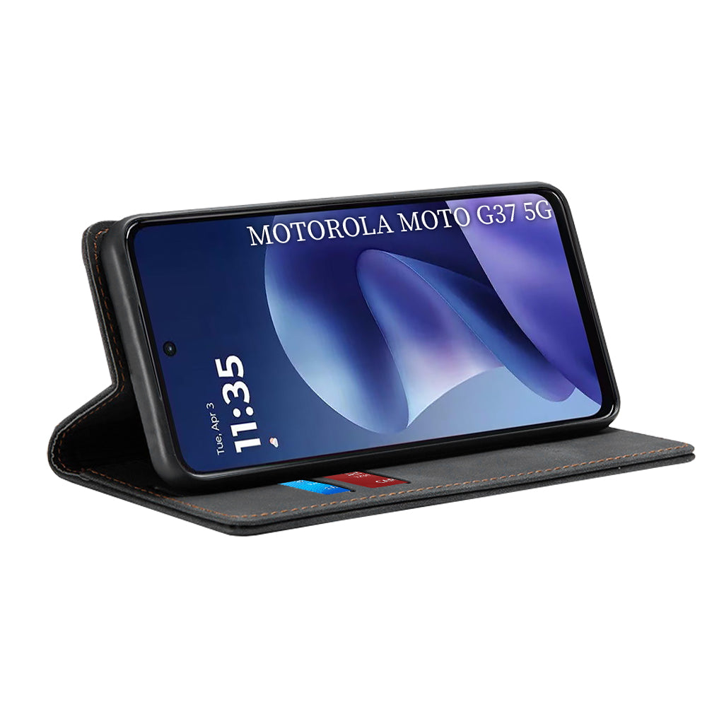 Funda para Motorola Moto G47 / G37 Power / G37, Techsuit, Confy, Negra