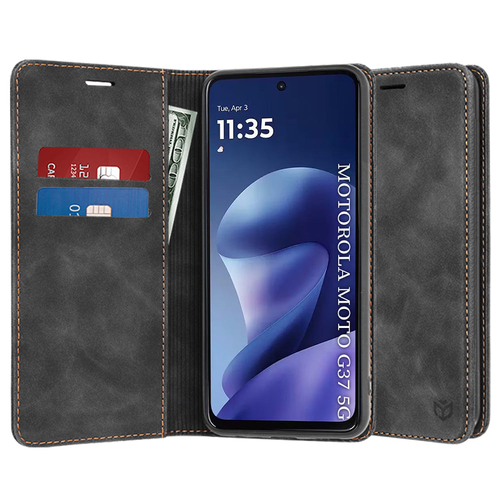 Funda para Motorola Moto G47 / G37 Power / G37, Techsuit, Confy, Negra