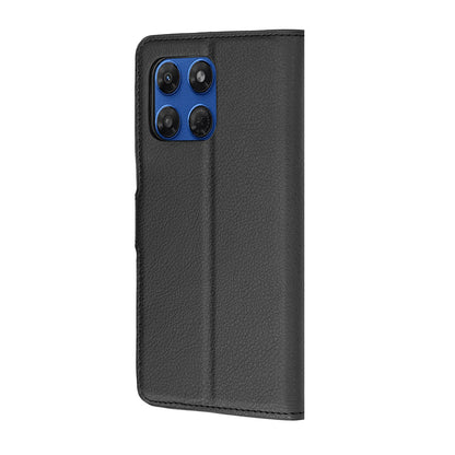 Funda para Motorola Moto G47 / G37 Power / G37, Techsuit, Folio de cuero, Negra
