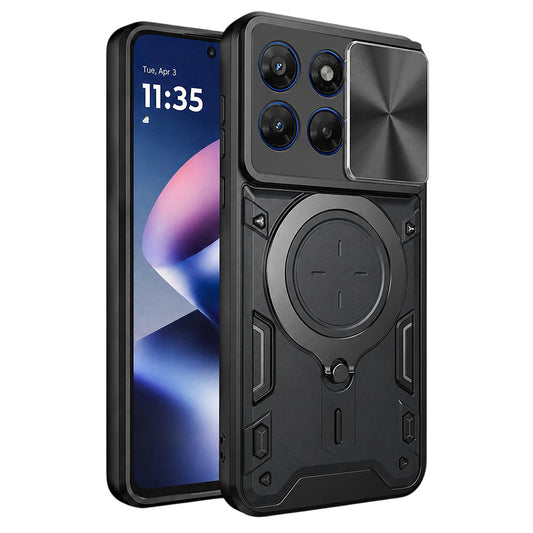 Funda para Motorola Moto G47 / G37, Techsuit, CamGuard Pro, Negra