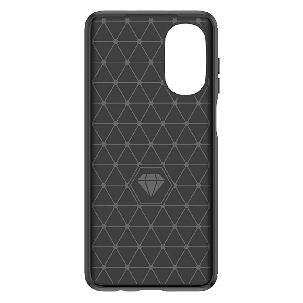 Funda para Motorola Moto G52 / G82, Techsuit, Carbono, Negra