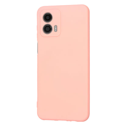Funda para Motorola Moto G53, Techsuit, SoftFlex, Rosa Claro