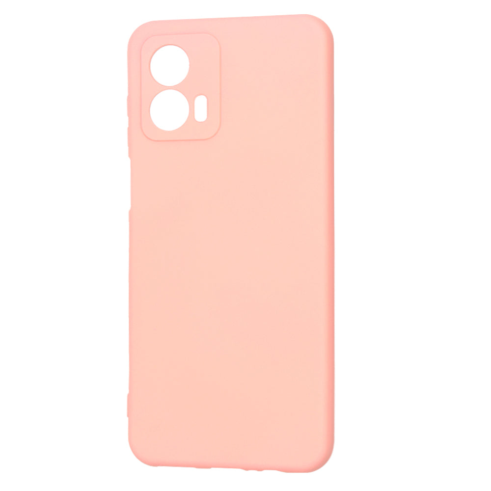 Funda para Motorola Moto G53, Techsuit, SoftFlex, Rosa Claro
