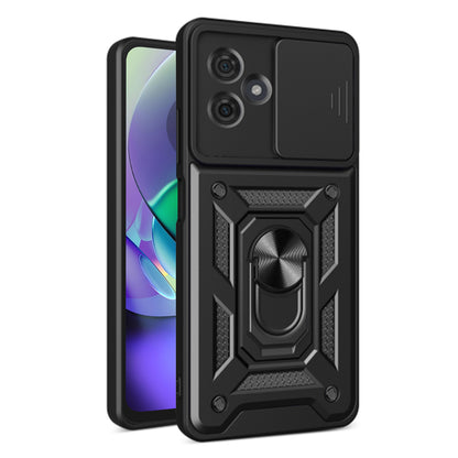 Funda para Motorola Moto G54, Techsuit, CamShield, Negra