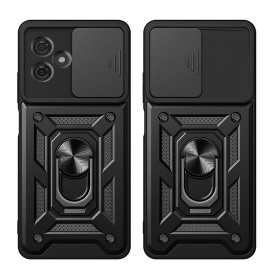 Funda para Motorola Moto G54, Techsuit, CamShield, Negra