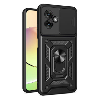 Funda para Motorola Moto G55, Techsuit, CamShield, Negra