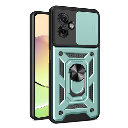 Funda para Motorola Moto G55, Techsuit, CamShield, Verde