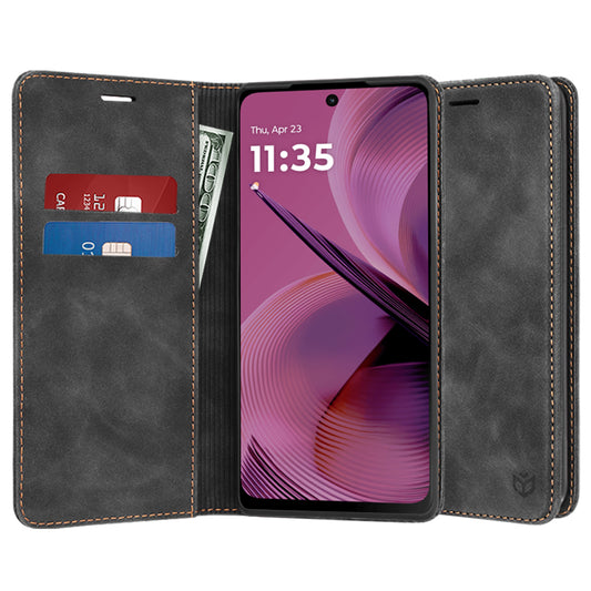 Funda para Motorola Moto G55, Techsuit, Confy, Negra