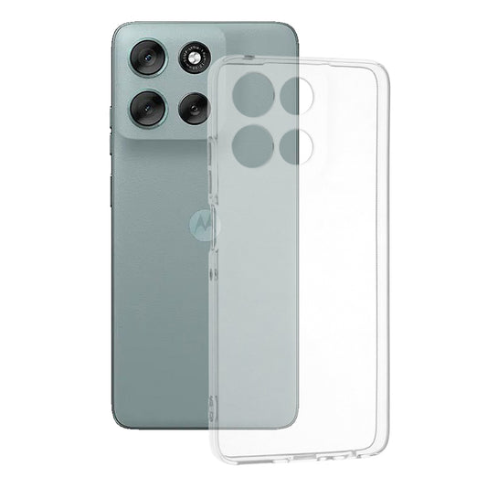 Funda para Motorola Moto G56, Techsuit, Clara, Transparente
