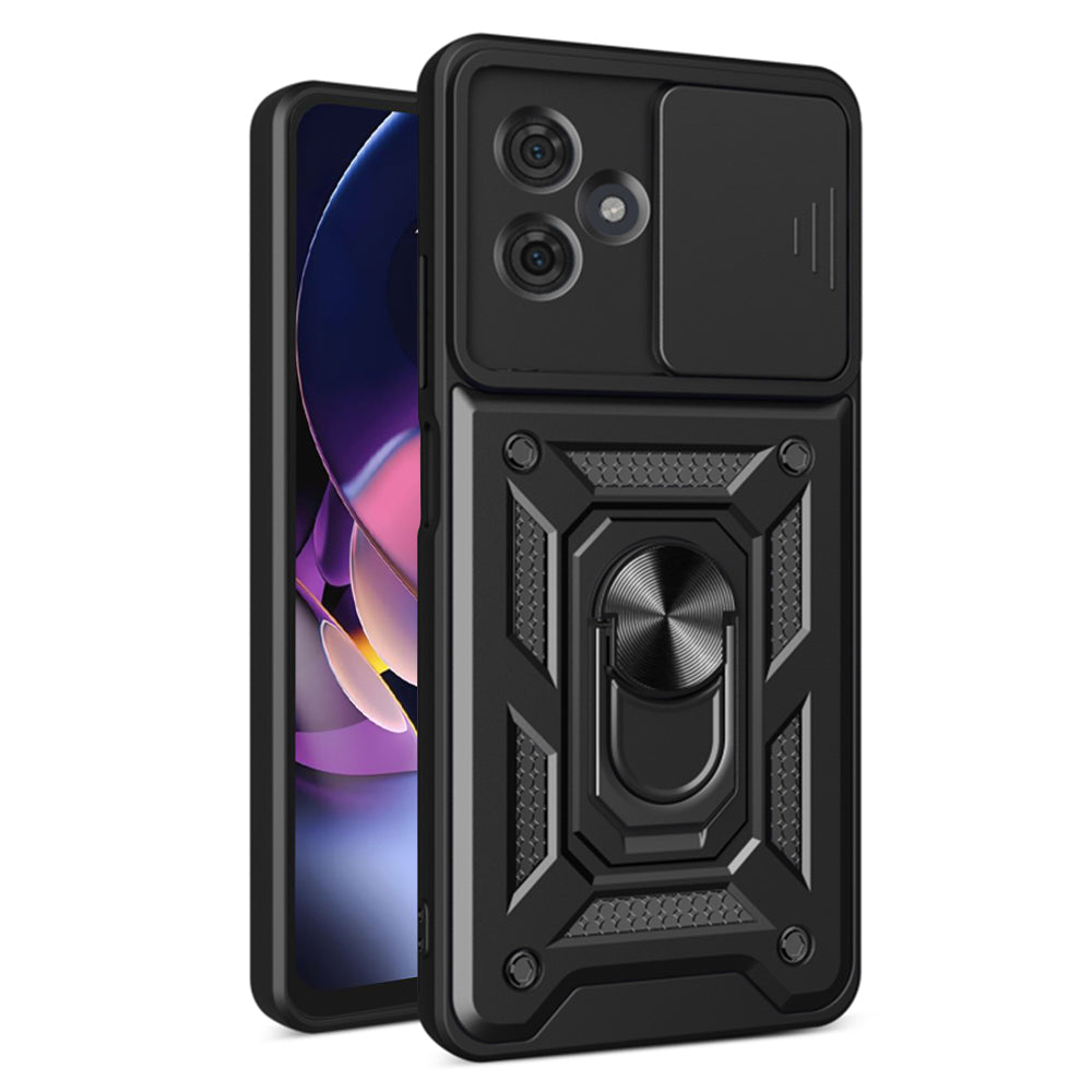 Case for Motorola Moto G64 / G54 Power Edition, Techsuit, CamShield, Black