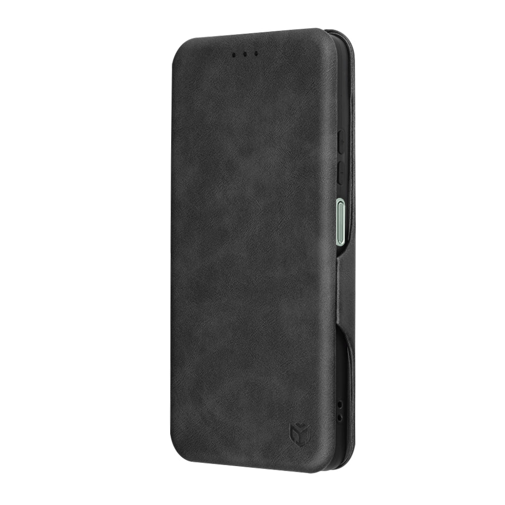 Funda para Motorola Moto G75, Techsuit, Safe Wallet Plus, Negra