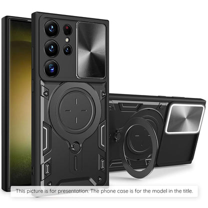Funda para Motorola Moto G77 / G67, Techsuit, CamGuard Pro, Negra
