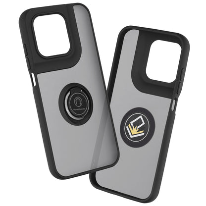 Funda para Motorola Moto G77 / G67, Techsuit, Glinth, Negra