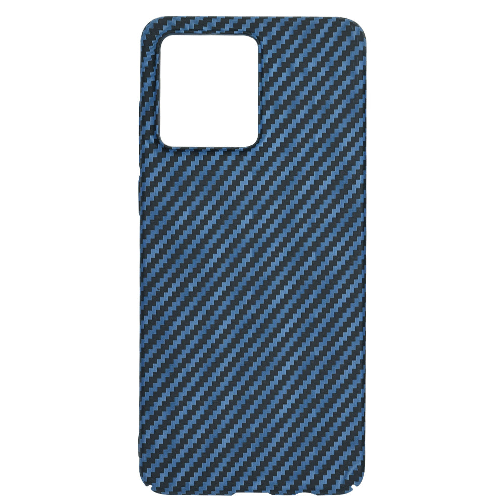 Funda para Motorola Moto G84, Techsuit, Carbonite FiberShell, Turquesa