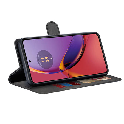 Funda para Motorola Moto G84, Techsuit, Diary Book, Negra