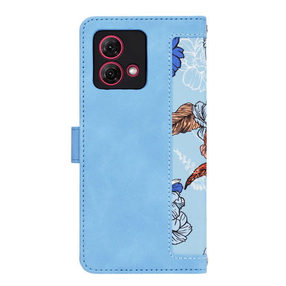Funda para Motorola Moto G84, Techsuit, FlipCraft, Azul